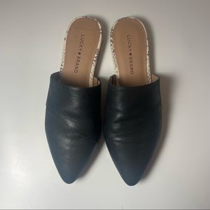 Lucky Brand Bidman Mule, Size 8